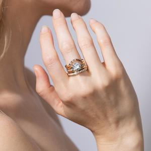 3mm Bright-Cut Eternity Band with White Diamonds - NEW 3mm Bright-Cut Eternity Band with White Diamonds - NEW