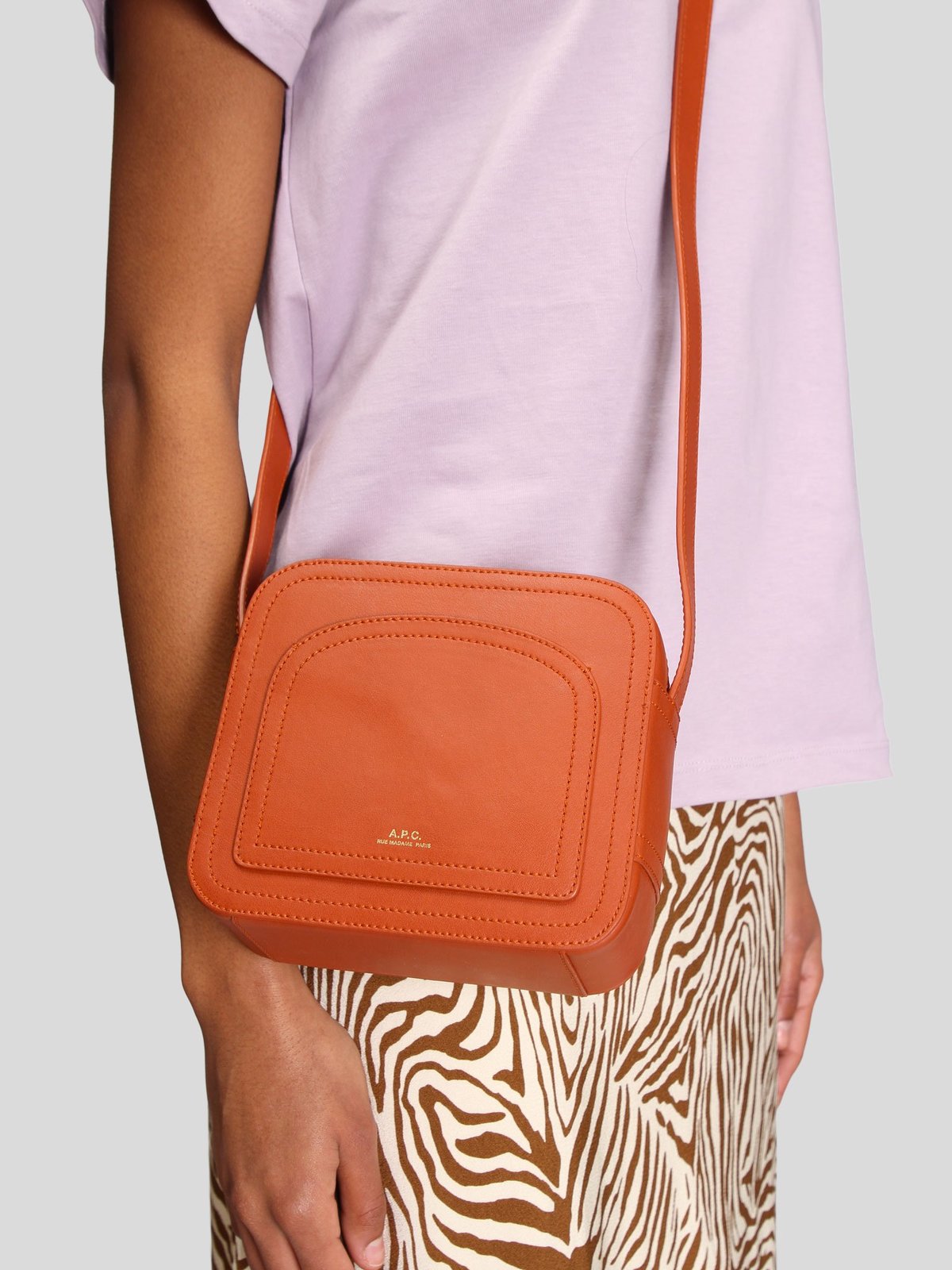 A.P.C. Sac Louisette bag - Muscade | Garmentory