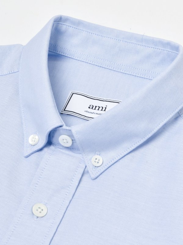 BUTTON-DOWN SHIRT AMI DE COEUR_LIGHT BLUE/459 BUTTON-DOWN SHIRT AMI DE COEUR_LIGHT BLUE/459