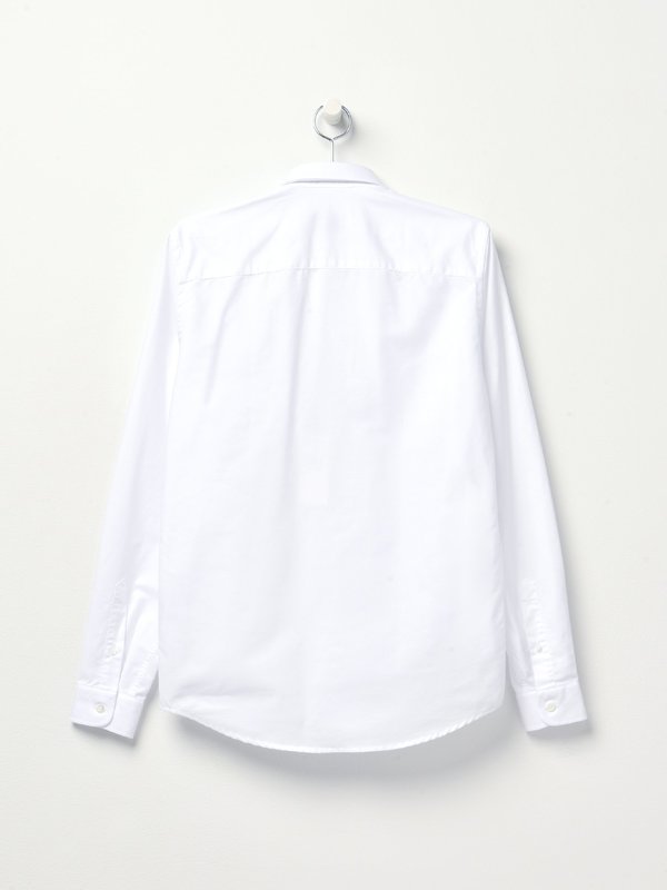 BUTTON-DOWN SHIRT AMI DE COEUR_WHITE/100 BUTTON-DOWN SHIRT AMI DE COEUR_WHITE/100
