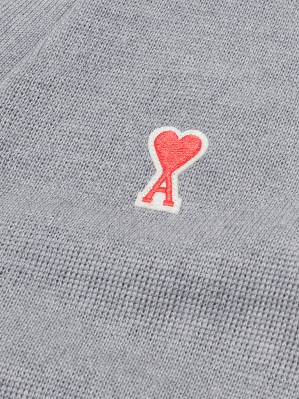 CARDIGAN AMI DE COEUR_HEATHER GREY/055 CARDIGAN AMI DE COEUR_HEATHER GREY/055