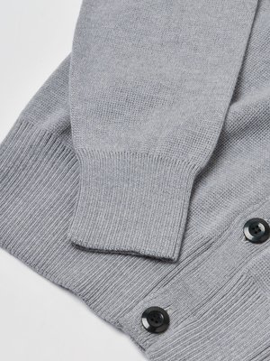 CARDIGAN AMI DE COEUR_HEATHER GREY/055 CARDIGAN AMI DE COEUR_HEATHER GREY/055