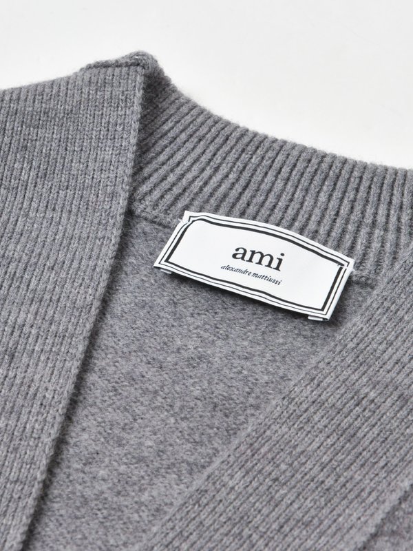 CARDIGAN COEUR_HEATHER GREY/055 CARDIGAN COEUR_HEATHER GREY/055