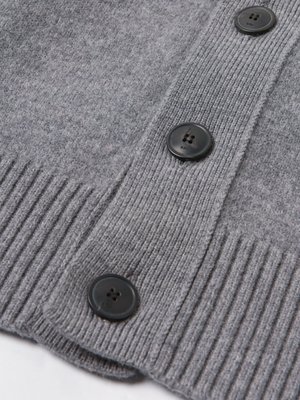 CARDIGAN COEUR_HEATHER GREY/055 CARDIGAN COEUR_HEATHER GREY/055
