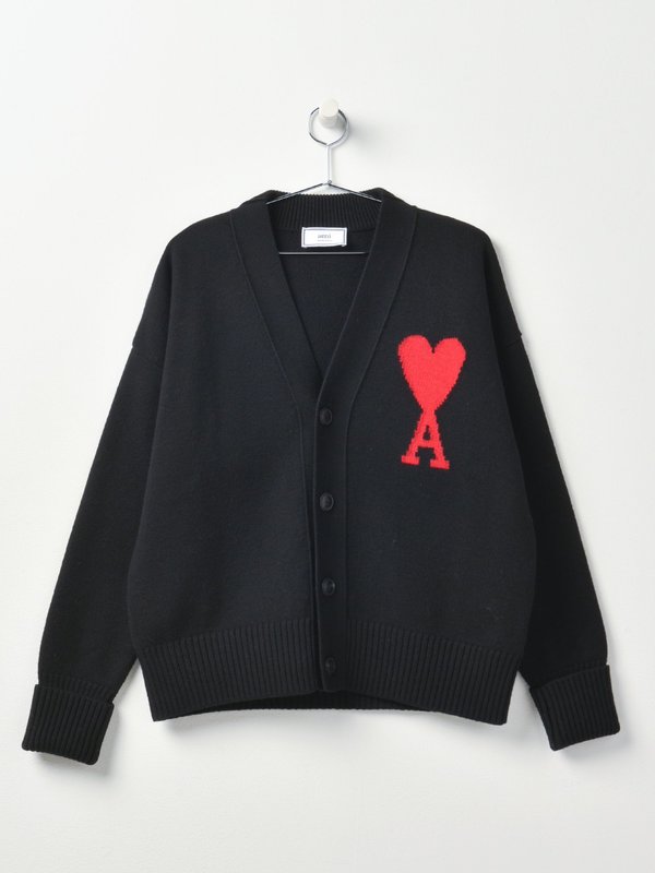 CARDIGAN COEUR_NOIR/001 CARDIGAN COEUR_NOIR/001