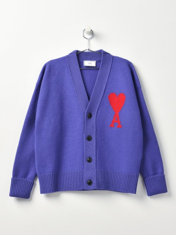 CARDIGAN COEUR_VIOLET/500 CARDIGAN COEUR_VIOLET/500