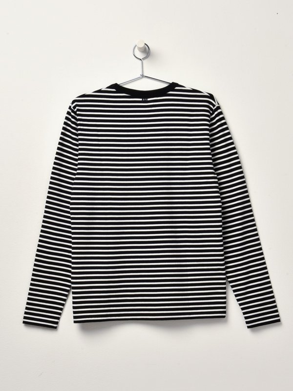 MARINIÈRE AMI DE COEUR_OFF-WHITE.BLACK.151 MARINIÈRE AMI DE COEUR_OFF-WHITE.BLACK.151