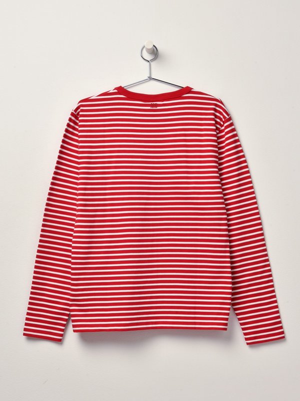 MARINIÈRE AMI DE COEUR_ OFF-WHITE/RED/154 MARINIÈRE AMI DE COEUR_ OFF-WHITE/RED/154