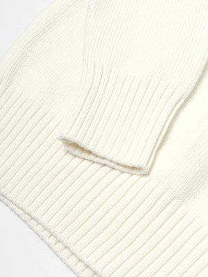OVERSIZE AMI DE COEUR CREWNECK SWEATER_WHITE/100 OVERSIZE AMI DE COEUR CREWNECK SWEATER_WHITE/100