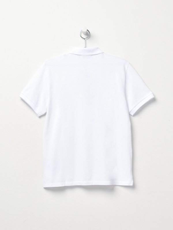 POLO SHIRT AMI DE COEUR_WHITE/100 POLO SHIRT AMI DE COEUR_WHITE/100