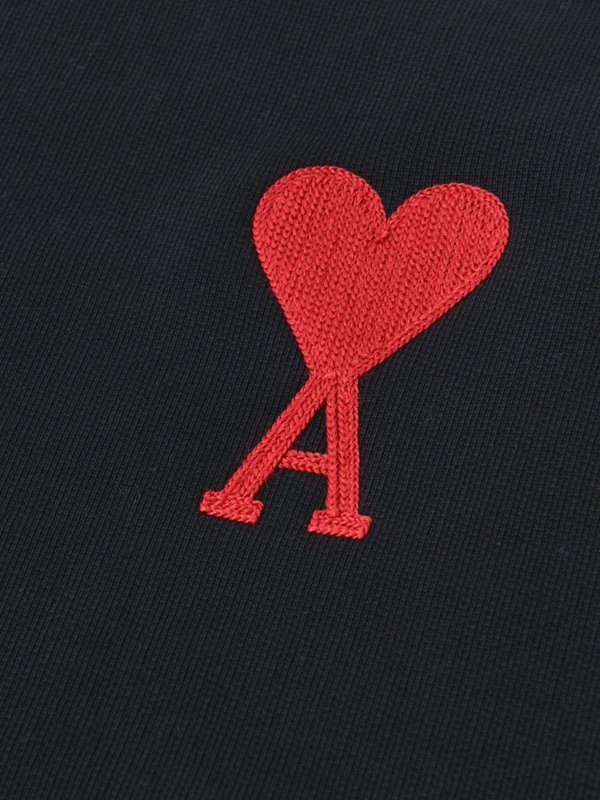 SWEATSHIRT AMI DE COEUR_NOIR/001 SWEATSHIRT AMI DE COEUR_NOIR/001