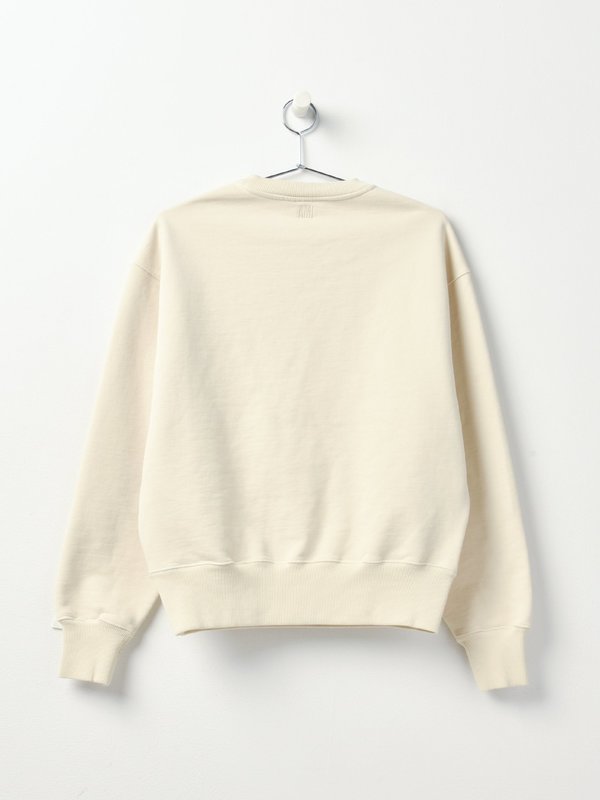 SWEATSHIRT AMI DE COEUR_OFF-WHITE/150 SWEATSHIRT AMI DE COEUR_OFF-WHITE/150