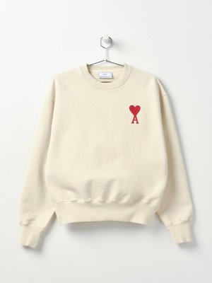 SWEATSHIRT AMI DE COEUR_OFF-WHITE/150 SWEATSHIRT AMI DE COEUR_OFF-WHITE/150