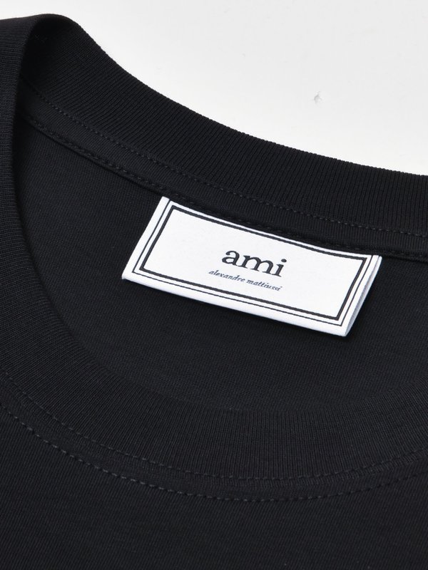 T-SHIRT AMI DE COEUR_NOIR/001 T-SHIRT AMI DE COEUR_NOIR/001