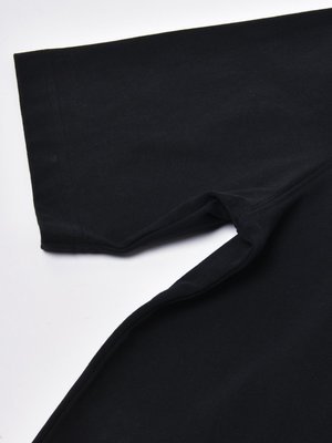 T-SHIRT WITH OVERSIZE AMI DE COEUR_NOIR/001 T-SHIRT WITH OVERSIZE AMI DE COEUR_NOIR/001