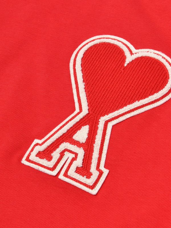 T-SHIRT WITH OVERSIZE AMI DE COEUR_ROUGE/600 T-SHIRT WITH OVERSIZE AMI DE COEUR_ROUGE/600