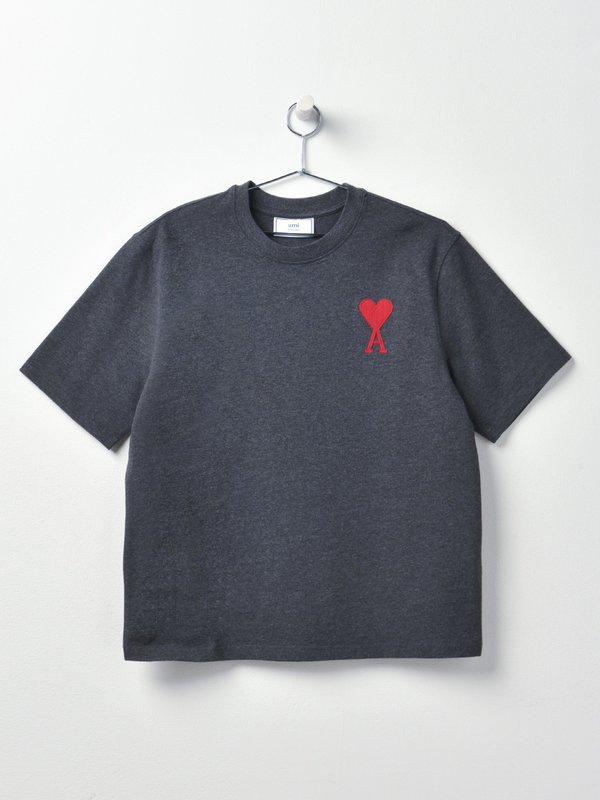 T-SHIRTAMI DE COEUR_HEATHER GREY/055 T-SHIRTAMI DE COEUR_HEATHER GREY/055