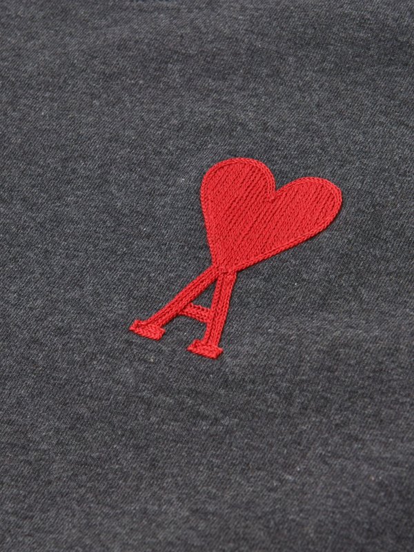 T-SHIRTAMI DE COEUR_HEATHER GREY/055 T-SHIRTAMI DE COEUR_HEATHER GREY/055