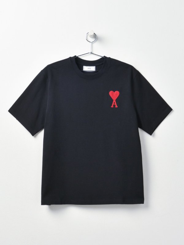 T-SHIRTAMI DE COEUR_NOIR/001 T-SHIRTAMI DE COEUR_NOIR/001