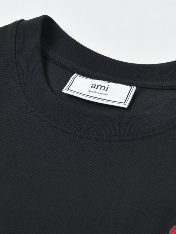 T-SHIRTAMI DE COEUR_NOIR/001 T-SHIRTAMI DE COEUR_NOIR/001