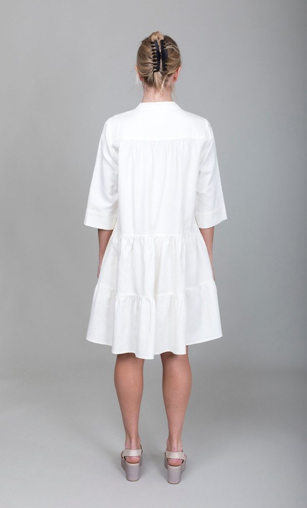 Apiece Apart Maurino Drop Waist Mini dress - Cream Apiece Apart Maurino Drop Waist Mini dress - Cream