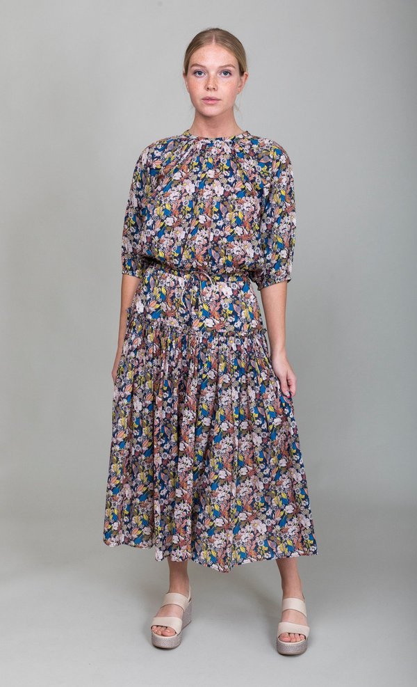 Apiece Apart Rosemarie Top - Night Arte Floral Apiece Apart Rosemarie Top - Night Arte Floral