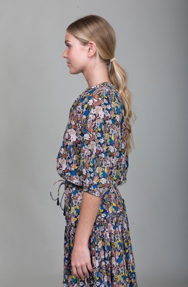 Apiece Apart Rosemarie Top - Night Arte Floral Apiece Apart Rosemarie Top - Night Arte Floral