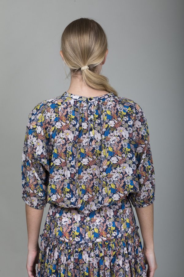 Apiece Apart Rosemarie Top - Night Arte Floral Apiece Apart Rosemarie Top - Night Arte Floral