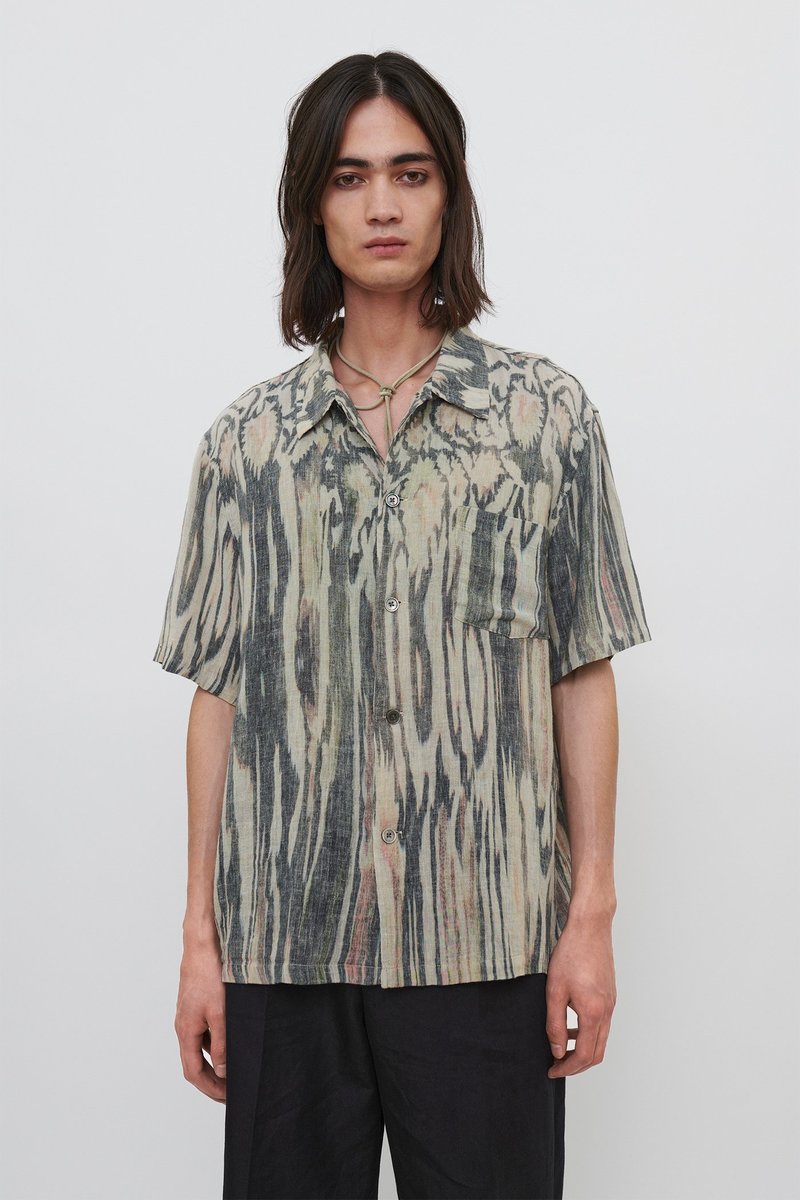 Our Legacy Short Sleeve Box Shirt - Hanabi Print | Garmentory