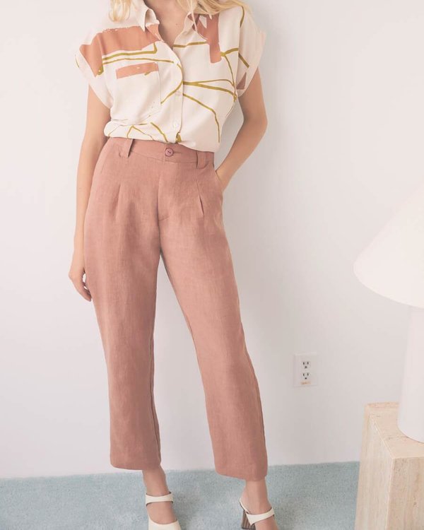 Eve Gravel Saturne Pants - Blush Eve Gravel Saturne Pants - Blush