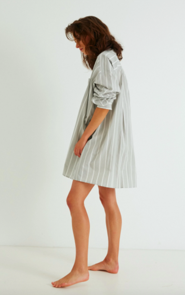General Sleep Sleep Shirt lounge - Sky Stripe General Sleep Sleep Shirt lounge - Sky Stripe