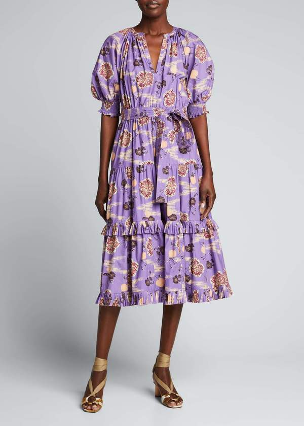 Ulla Johnson Dasha Dress - Zinnia 