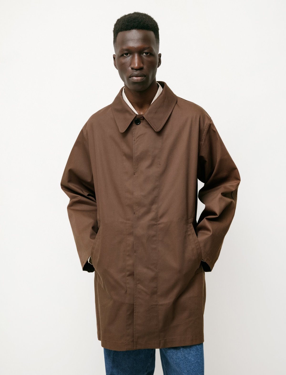 新規購入 mfpen CARLESS COAT(DUST) サイズM（Moleskin Hooded Coat） ジャケット・アウター
