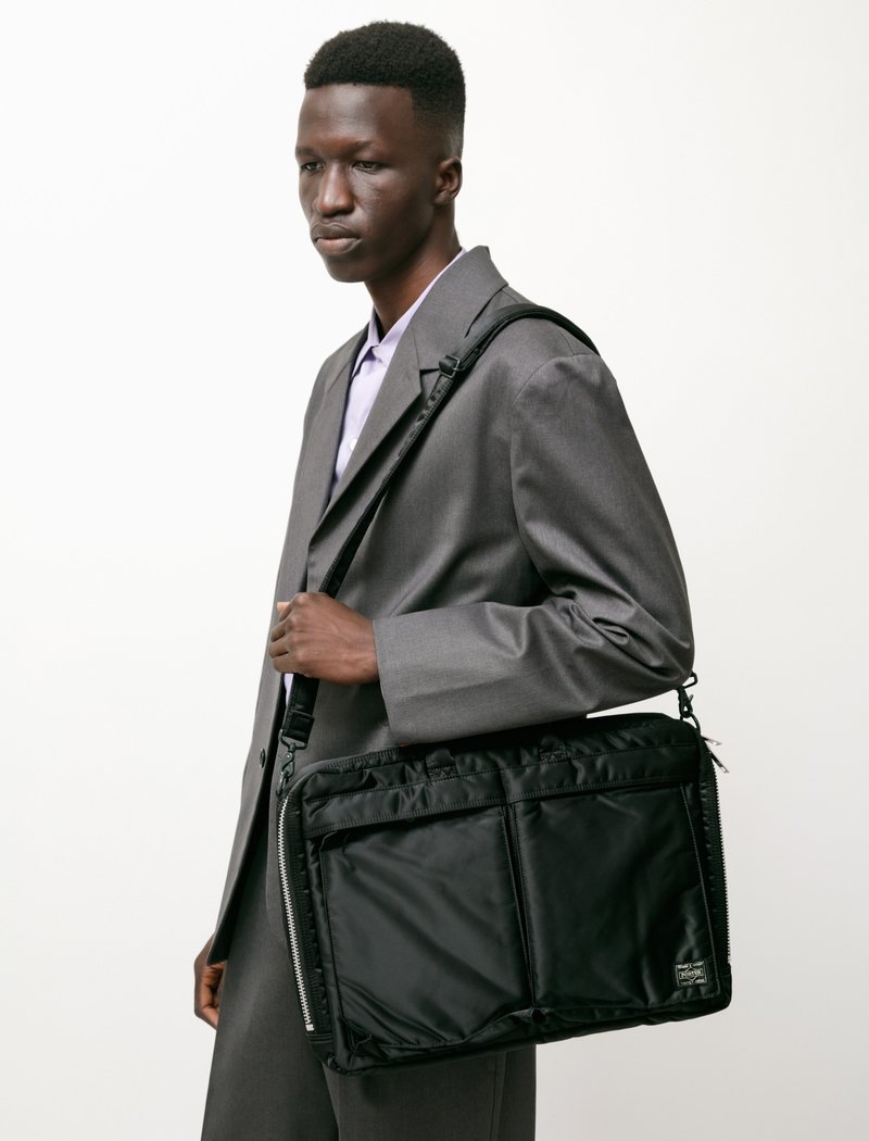 Porter Tanker 2Way Briefcase - Black | Garmentory