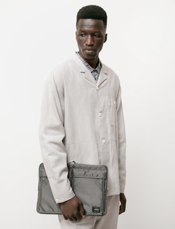 Porter Tanker Document Case - Silver/Grey | Garmentory