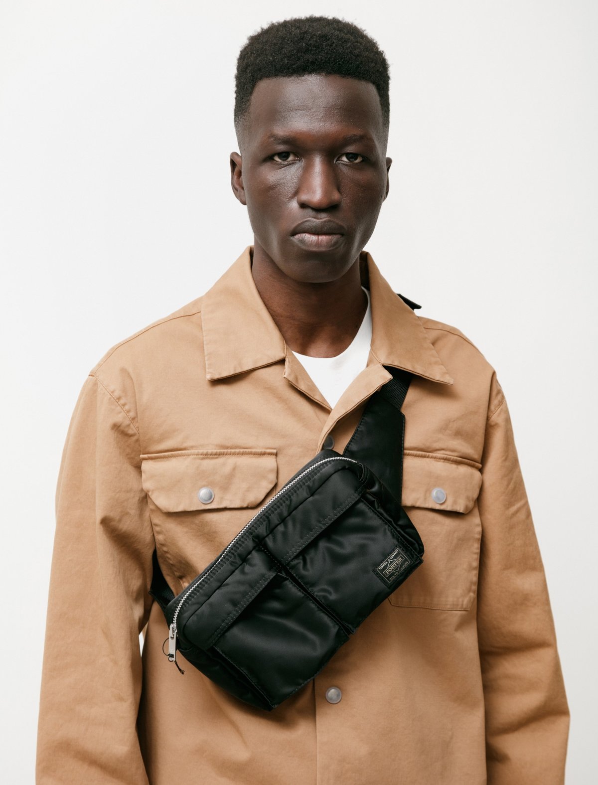 Porter Tanker Waist Bag - Black | Garmentory