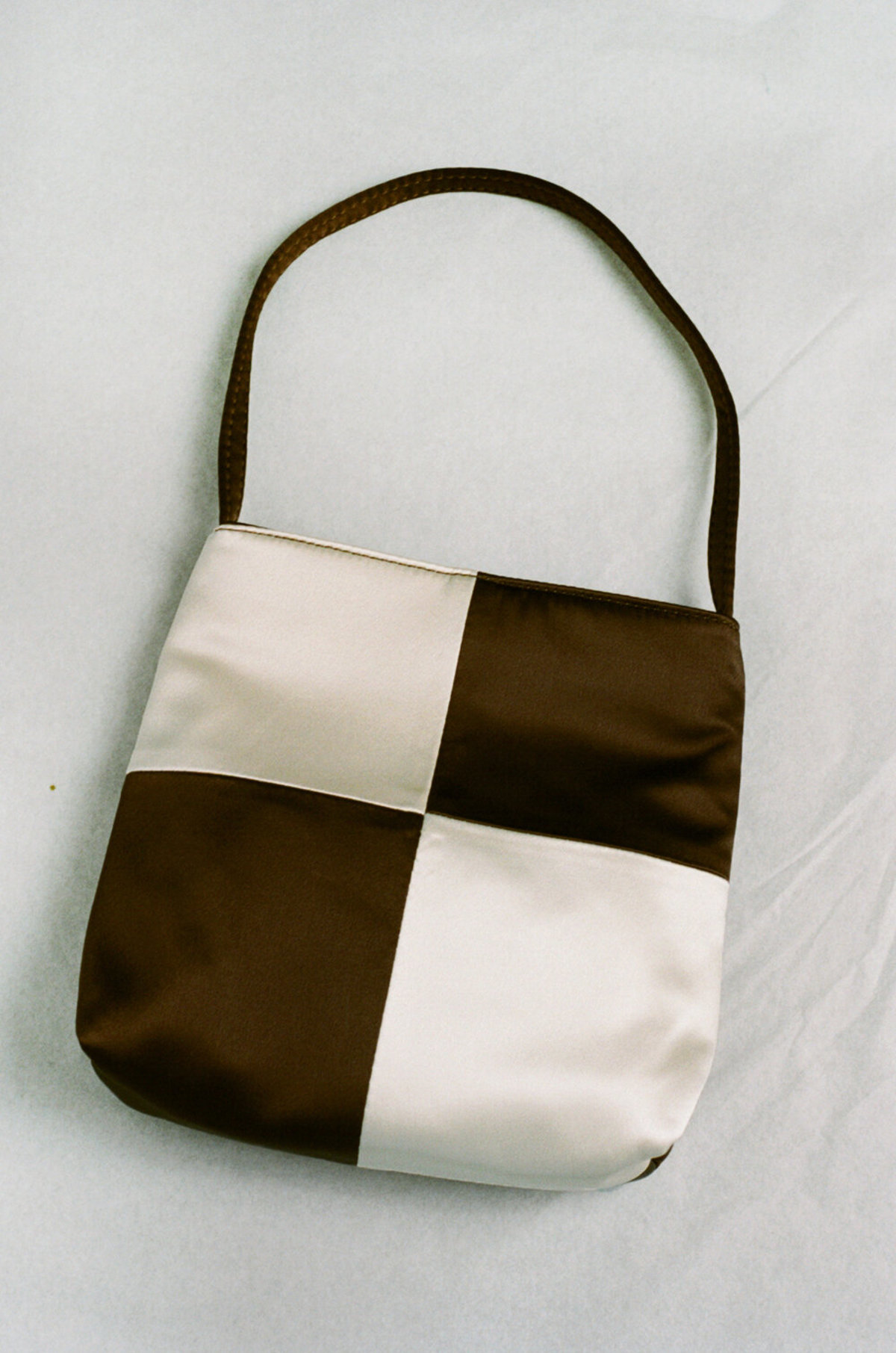 トートバッグ hai Vera Checkerboard Bag (Brown & Ivory) トートバッグ hai Vera Checkerboard Bag (Brown & Ivory) 하이