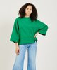 Ganni Isoli Oversized Raglan Sweatshirt - Kelly Green - Thumbnail 3
