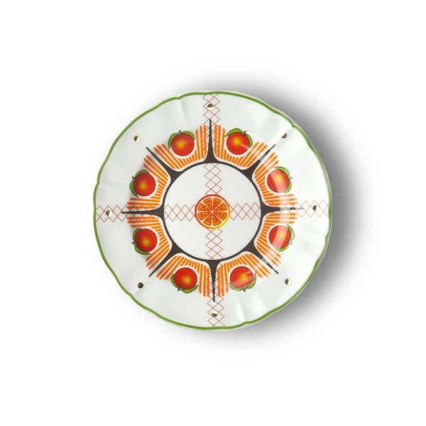 Orange Fruit Plate Orange Fruit Plate