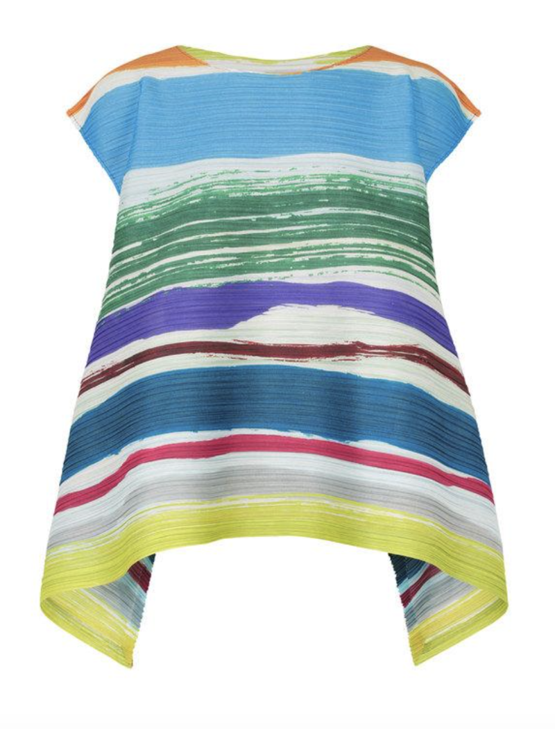 Pleats Please by Issey Miyake Top - Vivid Leaf Vein | Garmentory