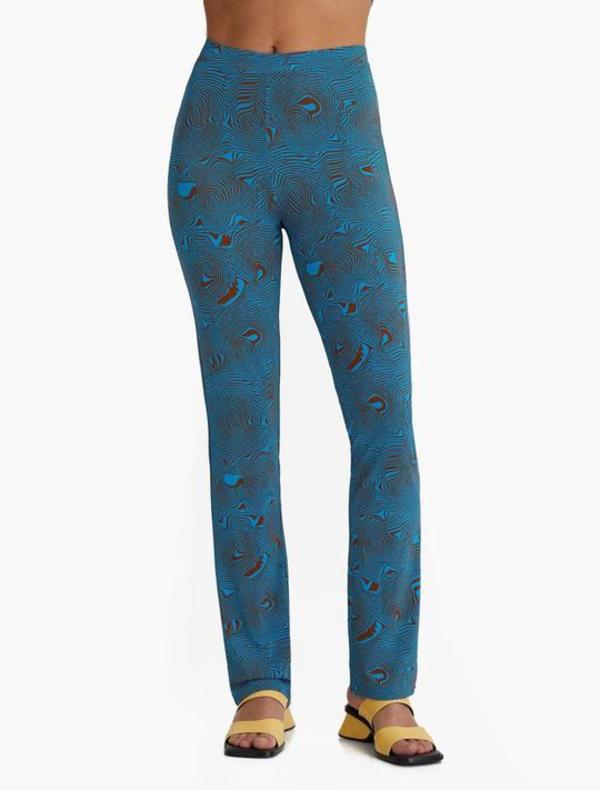 Paloma Wool Lohan Pants - Blue Swirl Paloma Wool Lohan Pants - Blue Swirl