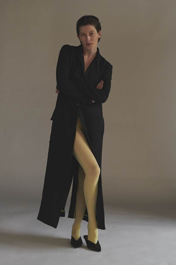 KES Full Length Linen/Silk Coat - Black (Pre-Order) KES Full Length Linen/Silk Coat - Black (Pre-Order)