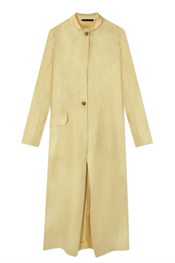 KES Full Length Linen/Silk Coat - Desert (Pre-Order) KES Full Length Linen/Silk Coat - Desert (Pre-Order)