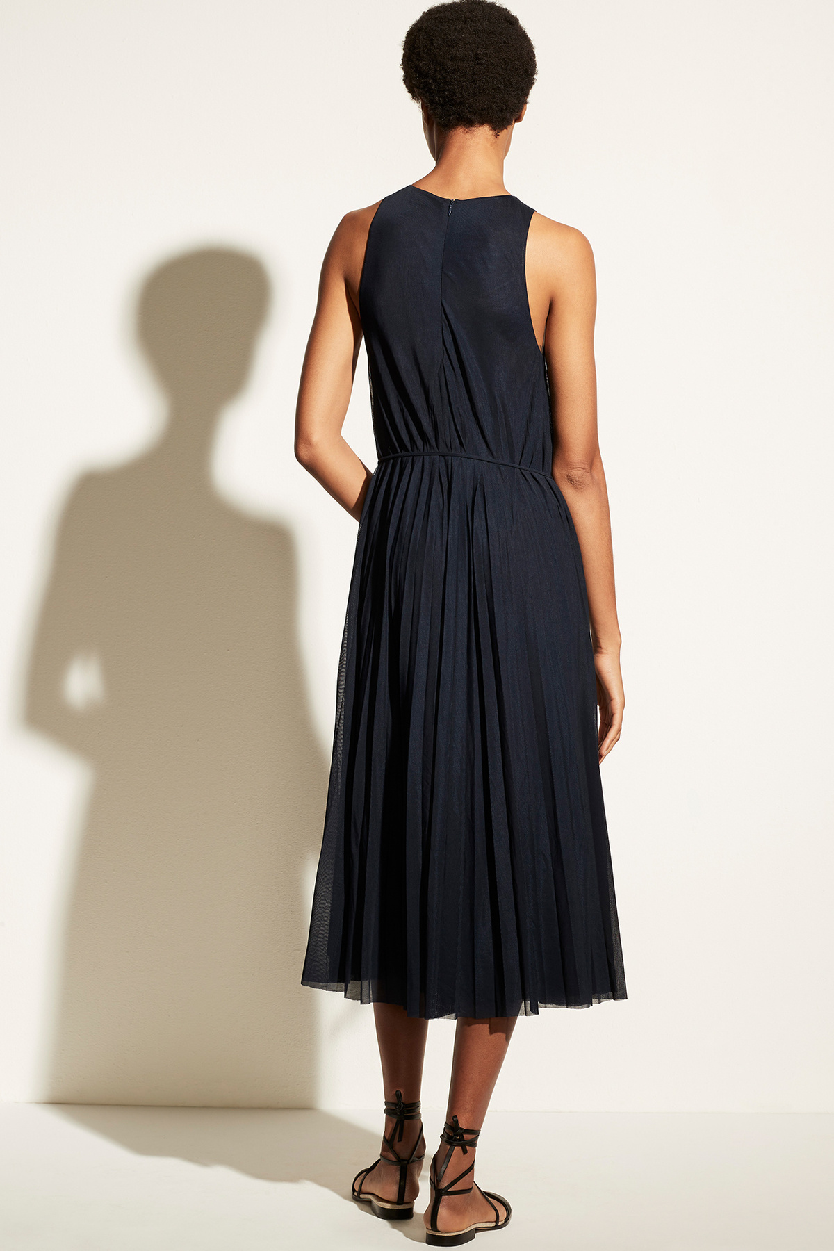 vince chevron pleated dress Vince Chevron Pleat Midi Dress, $365 | Nordstrom