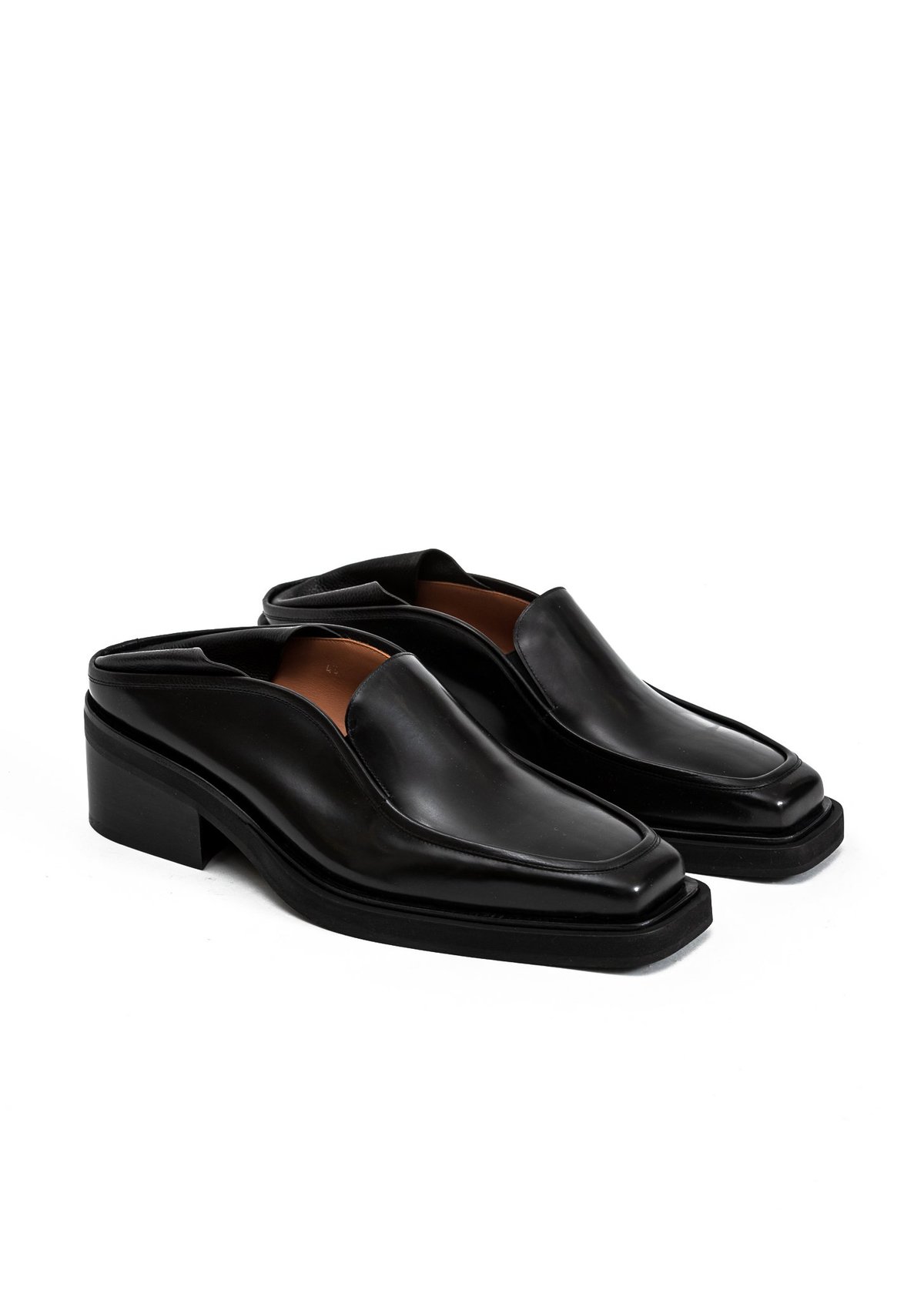 Y/project Wide Platform Loafers - Black | Garmentory