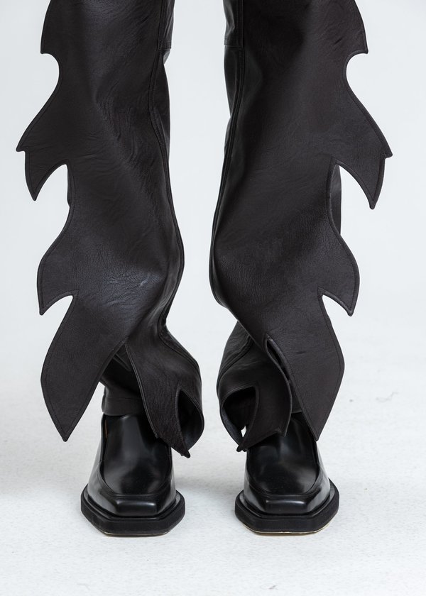 Yproject ローファー Y/project Wide Platform Loafers - Black | Garmentory