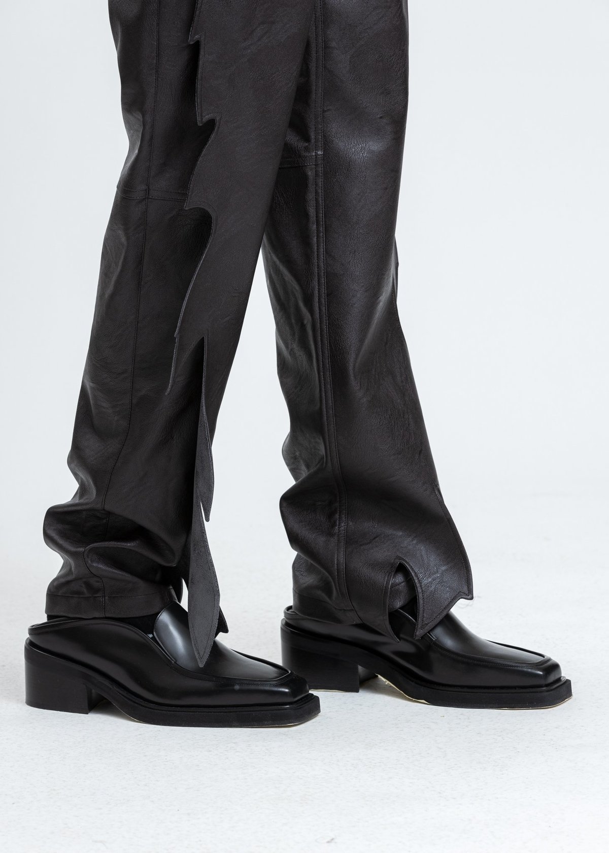 Y/project Wide Platform Loafers - Black | Garmentory