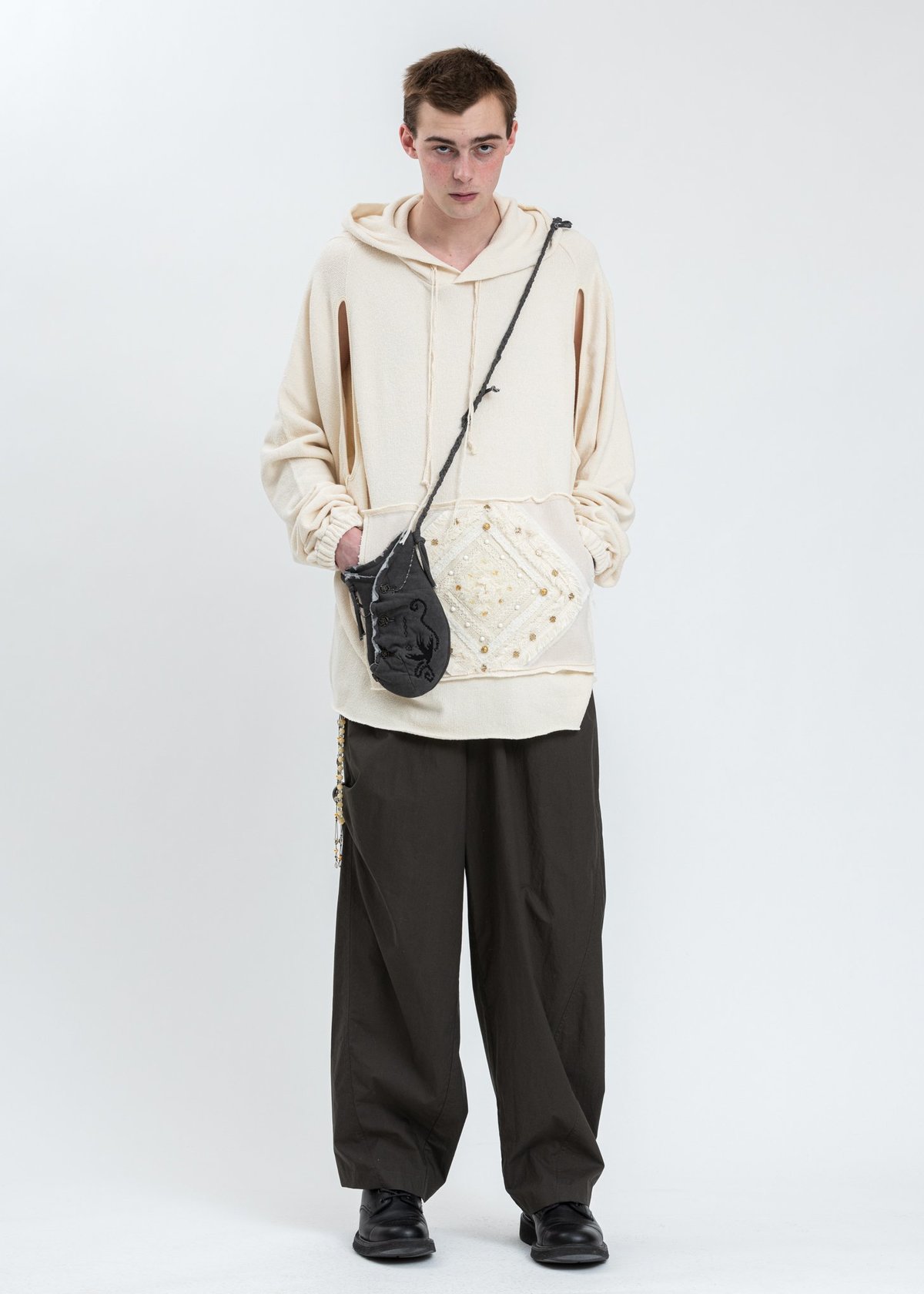 大人気！まとめ一覧 Hyein Seo Jersey Pocket Bag - Grey | Garmentory チャーム