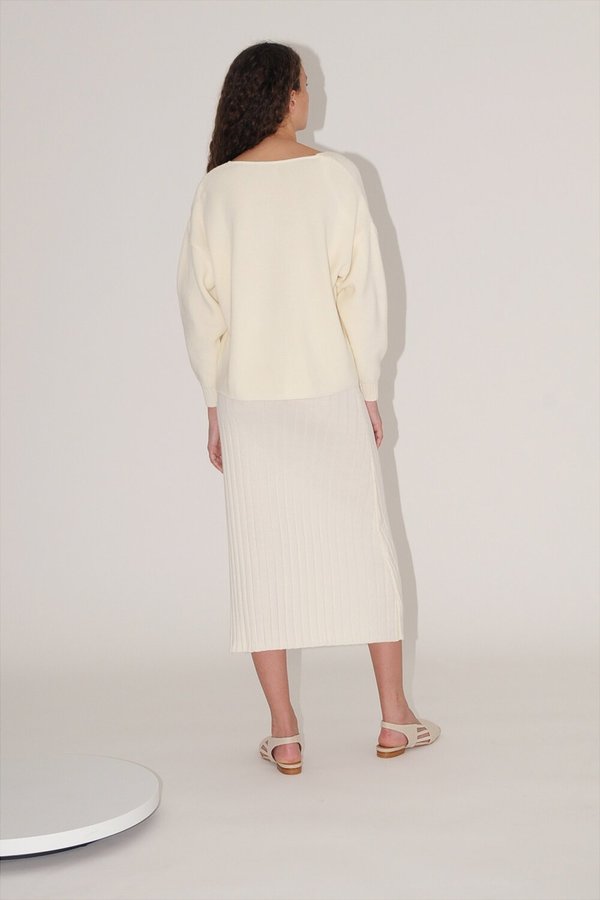 nova cardigan in white nova cardigan in white
