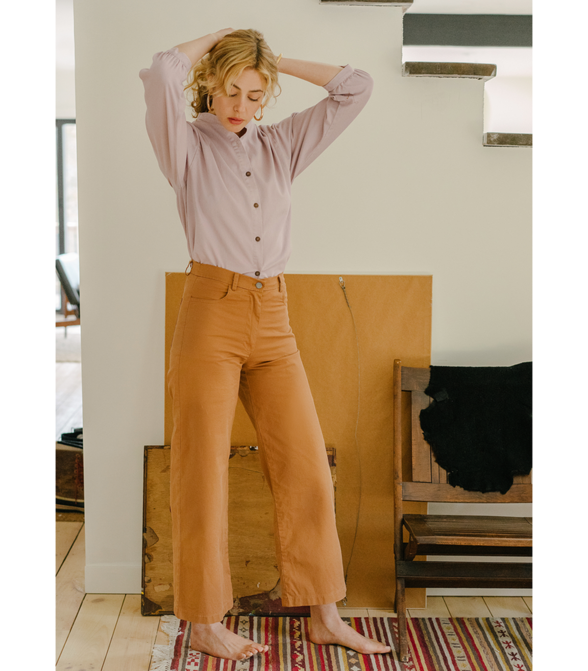 Loup Toni Jeans Tan Garmentory